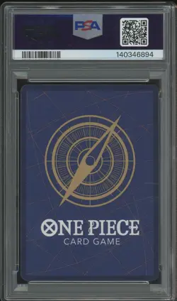 2025 One Piece OP13 EN Manga Alternate Art #119 Portgas D. Ace PSA 10 GEM MINT - Image 3