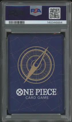 2025 One Piece EN Official Event Top Prize #004 Shanks PSA 10 GEM MINT - Image 3