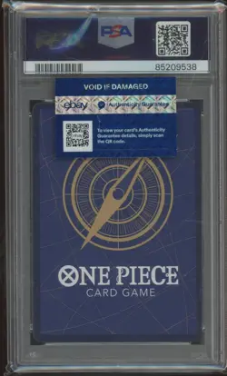 2023 One Piece OP05 Manga Alternate Art #069 Trafalgar Law PSA 10 GEM MINT - Image 3
