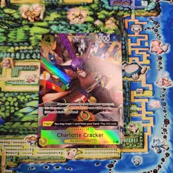 Charlotte Cracker OP03-108 ALT ART PARALLEL PRB01 One Piece Card The Best CCG SR - Image 1