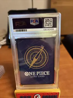 One Piece PSA 10 GEM MINT OP01-064 Foil Alvida Japanese Romance Dawn Box Topper - Image 2
