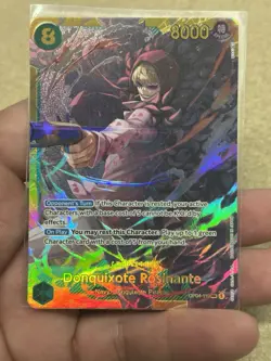 Donquixote Rosinante One Piece TCG OP04-119 Alternative Art Secret Rare - Image 1
