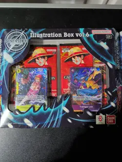 NEW 2 Lot - One Piece Illustration Box Vol 6 + Promos Factory Sealed OP13 PRB-02 - Image 2