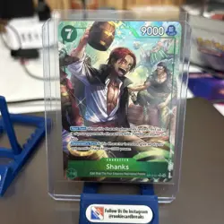Shanks (Alternate Art) OP14-027 The Azure Sea's Seven Foil MINT - Image 1