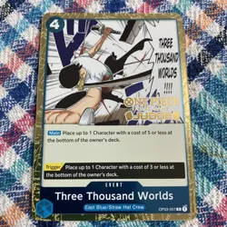 One Piece - Three Thousand Worlds OP03-057 Rare NM/M - English JUDGE - Image 1