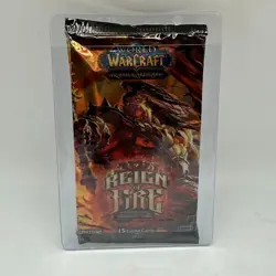 Reign of Fire Booster Pack English New Sealed WOW Spectral Tiger LootU Unweighed - Image 1