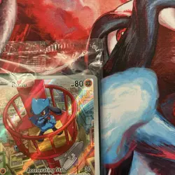 Riolu 10 Mega Evolution Pokemon Center Exclusive Promo Holo Full Art Card Sealed - Image 3