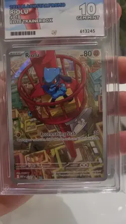 Riolu Mega Evolution Etb Promo 010 ACE 10 Pokemon Card - Image 2