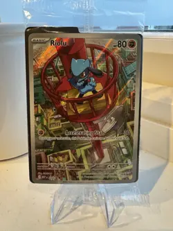 Pokemon Riolu 010 MEP Sealed ETB Promo Mega Evolution Card 10/10 - Image 1