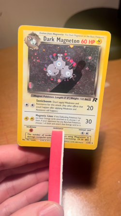 Pokemon Cards: Team Rocket Rare Holo: Dark Magneton 11/82 MP - Image 2