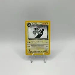DARK MAGNETON 11/82 Team Rocket Unlimited Holo Rare Vintage WOTC Pokemon Card - Image 2