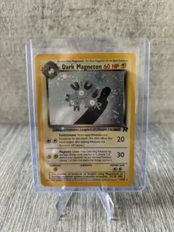 Dark Magneton 11/82 Team Rocket Holo Rare Pokemon Card TCG WOTC - Image 1