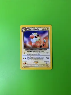 Dark Flaaffy 34/105 Neo Destiny Pokemon Card LP+ - Image 1