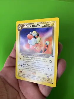 Dark Flaaffy 34/105 Neo Destiny Pokemon Card LP+ - Image 3