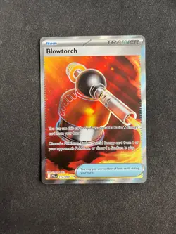Blowtorch 117/094 Trainer Phantasmal Flames Full Art Pokemon card Ultra Mint - Image 1