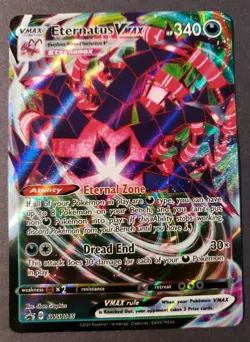 Eternatus VMAX SWSH045 Pokemon Black Star Promo Holo Near Mint - Image 1