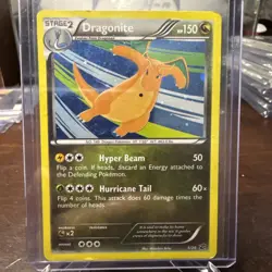 Dragonite Dragon Vault Holo Rare 5/20 Pokemon 2012 LP - Image 1