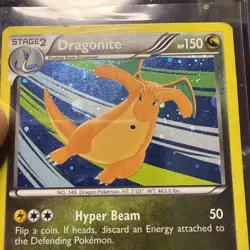 Dragonite Dragon Vault Holo Rare 5/20 Pokemon 2012 LP - Image 2