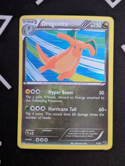 Dragonite 5/20 Holo Rare Pokemon Card BW Dragon Vault 2012 LP TCG English - Image 1