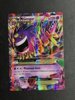 Pokemon Mega M Gengar EX TCG Card 35/119 XY Phantom Forces NM - Image 1