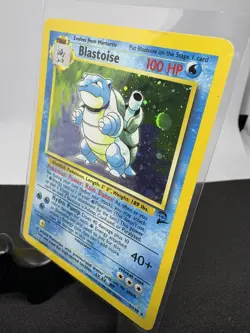 Pokemon TCG Blastoise #2/130 Base Set 2 Holo Rare Card LP Great Condition - Image 3