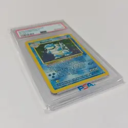 Pokemon TCG Blastoise Holo Foil Rare Card 2/130 2000 Base Set 2 PSA 5 - Image 2