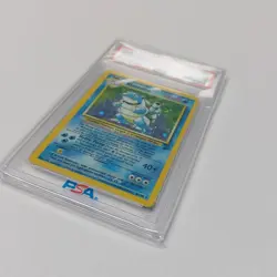 Pokemon TCG Blastoise Holo Foil Rare Card 2/130 2000 Base Set 2 PSA 5 - Image 3