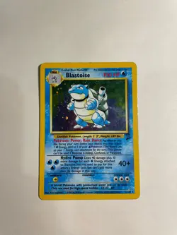 Pokemon Base Set 2 - Blastoise 2/130 MP WoTC HOLO Card Fossil/Jungle/1999 Rare - Image 1