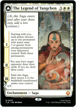 The Legend of Yangchen - 0027 - Avatar: The Last Airbender TLA - MTG NM/M - Image 1