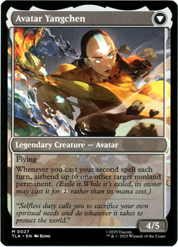 The Legend of Yangchen - 0027 - Avatar: The Last Airbender TLA - MTG NM/M - Image 2