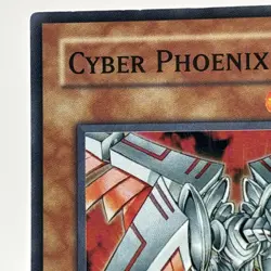 Yugioh Cyber Phoenix EOJ-EN009 Super Rare NM TCG Machine Effect Monster Card - Image 2