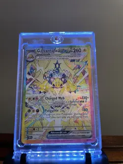 Pokemon TCG Galvantula EX Stellar Crown Holo Card 168/142 - Image 1
