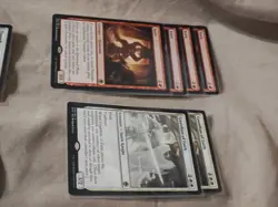 mtg card lot bulk red / white forgotten realms including rare and foil cards. - Image 5