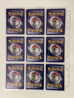 Pokemon TCG 1999 Jungle Set -9 Card Lot - All Near Mint - Image 2