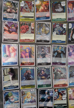 One Piece TCG Lot English Lot 277 Cards- Holos Rare Promos Mixed Series SEE READ - Image 2