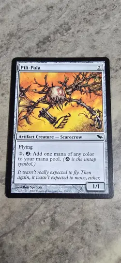 Pili-Pala Shadowmoor Regular Artifact Creature Common MTG LP - Image 1