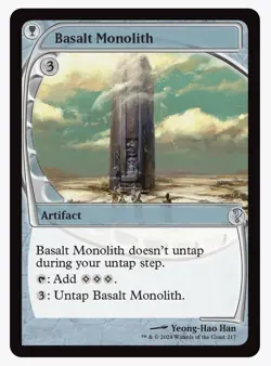 Basalt Monolith (Future Sight) Mystery Booster 2 Regular - Image 1