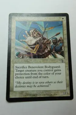 MTG Benevolent Bodyguard x1- -Judgment-Lightly Played - Image 1