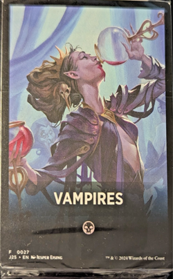 MTG Foundations Jumpstart 2025 (J25) Sealed Inner Theme Deck, "Vampires" - Image 1