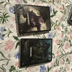 MTG Jumpstart 2020 VAMPIRES SEALED THEME DECK Plus Bonus MINIONS DECK!! - Image 1