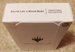 MTG Secret Lair x Warhammer: Blood Bowl 40K [SEALED FOIL] Magic Gathering - Image 1