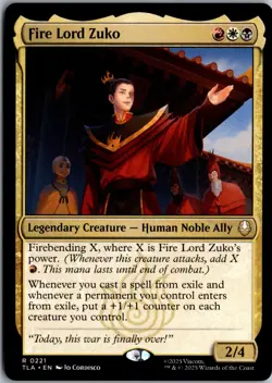 Fire Lord Zuko R Avatar: The Last Airbender 221 NM Magic - Image 1