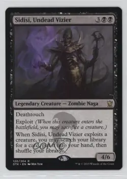 Sidisi Undead Vizier Magic: Dragons of Tarkir DTK #120 - Image 1