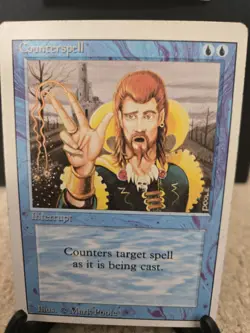 Counterspell Revised Edition Uncommon Moderately Played - Image 3