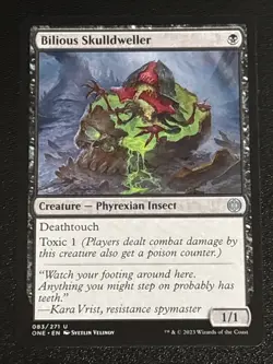 MTG Phyrexia: All Will Be One Bilious Skulldweller 083/271 NM - Image 1