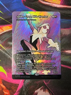 Spider-Gwen, Web-Warrior - Najeela, the Blade-Blossom (Borderless) Marvel... - Image 1