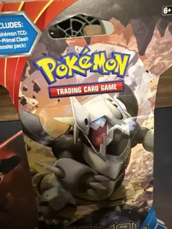 Pokemon 2015 XY Primal Clash Sleeved Booster Pack (Aggron Art) Factory Sealed - Image 3