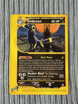 Pokemon Aquapolis Umbreon RARE 41/147 LP-NM!! Non-Holo - Image 1