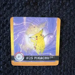 Pokemon Artbox Action Flipz Pikachu & Raichu #1 - Image 1