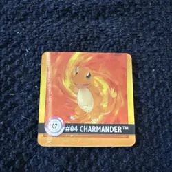 Charmander & Charmeleon #7 Pokemon Artbox Action Flipz 1999 Holo NM/LP Pokemon - Image 1
